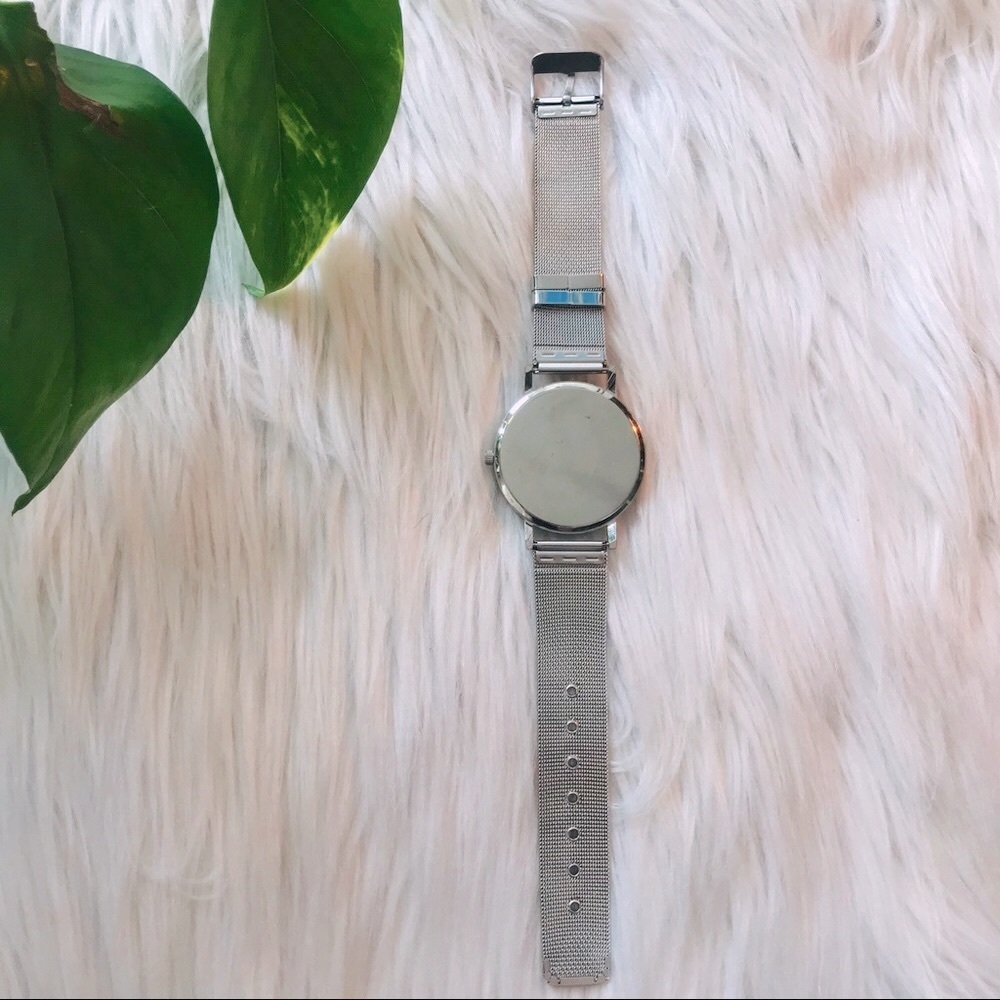 Silver Mesh Watch - Picture 2 of 4